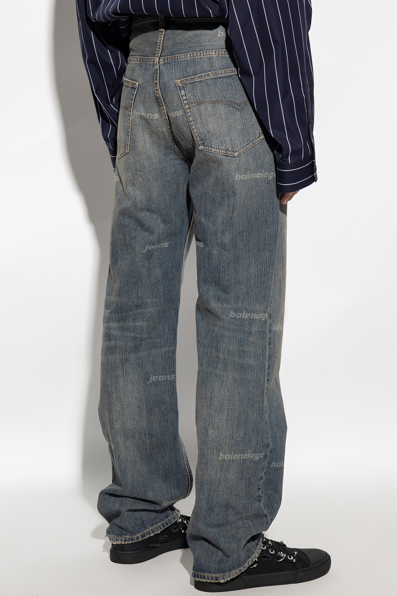 Balenciaga Jeans with vintage effect | Men's Clothing | Vitkac